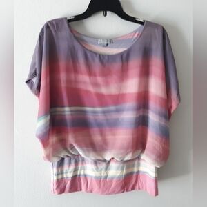Joseph A Striped Blouse